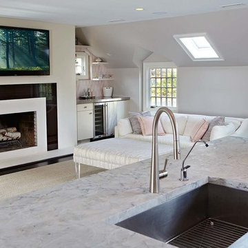 Open floor plan kitchen renovation