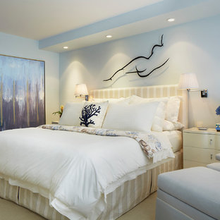 Blue And Coral Bedroom Ideas And Photos Houzz