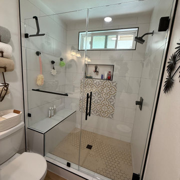 Shower pan failure renovation