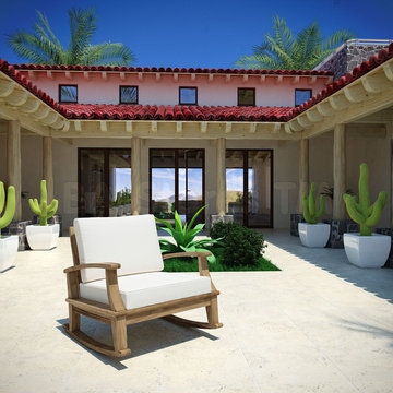 Outdoor Modern Armchairs by Barcelona Designs