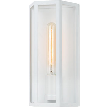 Creed 1 Light Wall Sconce, White