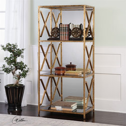 Deedra, Etagere | Uttermost - Bookcases