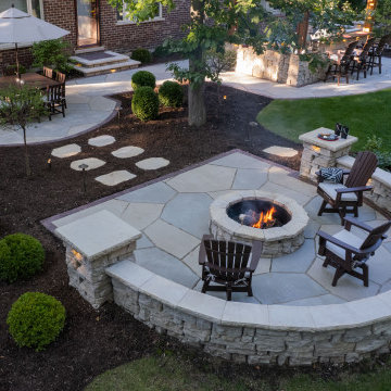 A Captivating Landscape: Limestone, Pergola, and a lot more