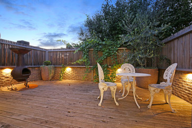 Contemporary terrace in Melbourne.