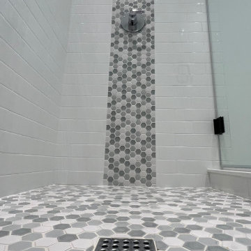Master Bath- tile remodel speciality craftsmanship