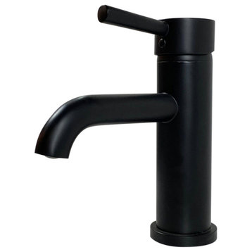 Dowell 8001/011 Series Single Handle Bathroom Faucet, Black