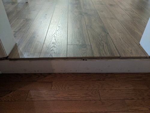 Floor To Stair Transition Help, Laminate Flooring Transition To Stairs