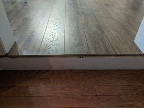 Floor to stair transition - Help