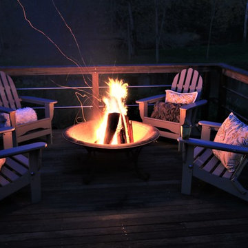 The Classic Adirondack Chair- Light Gray