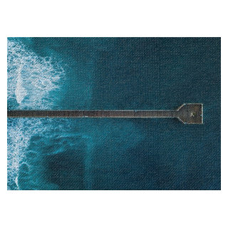 Aerial Shots From An Airplane 66 Area Rug, 5'0