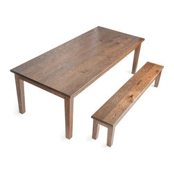 Farmhoue Table + Bench - Products