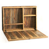 Drop Down Secretary Desk Made from Reclaimed Wood