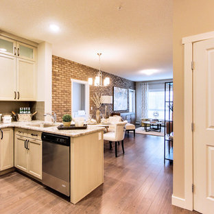 Inspiration for a timeless home design remodel in Edmonton