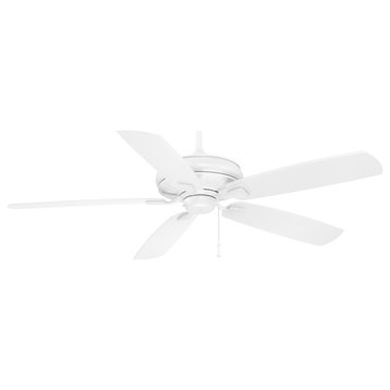 Minka-Aire Sunseeker 60" Ceiling Fan F532-WHF - Flat White