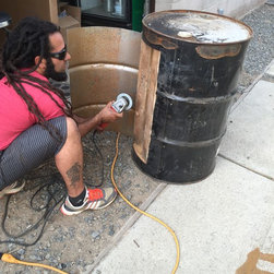 Metal Drum Chair - Products