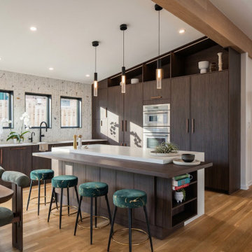 Textured Elegance: A Scandi-Industrial Kitchen Renovation