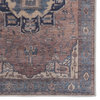 Vibe by Jaipur Living Barrymore Medallion Blue/ Dark Brown Area Rug 10'6"X14'