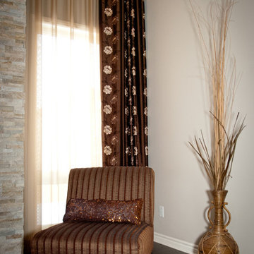 Second Storey Fully Operational Drapes and Sheers
