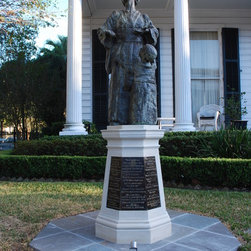 Madam Butterfly Statue Pedestal - Garden Statues And Yard Art