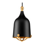 Luxury Americana Pendant Light, Cincinnati Series, Midnight Black