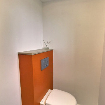 Rénovation d'une entrée et salles de bains dans une maison à Chaville