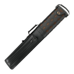 Pool Cue Case - Pro Series Designer Tailored Leatherette - Lifestyle And Leisure