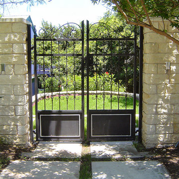 Custom Iron Walk Gates