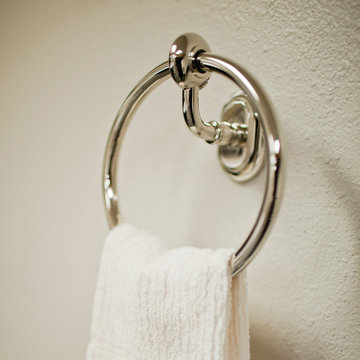 BA-0004 Elegant Matching Glass Series Towel Ring