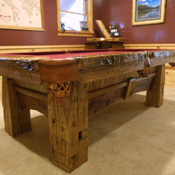 7' Rustic Pool Table - Products