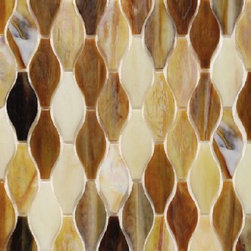 Silhouette glass tile mosaic by Hirsch - Mosaic Tile