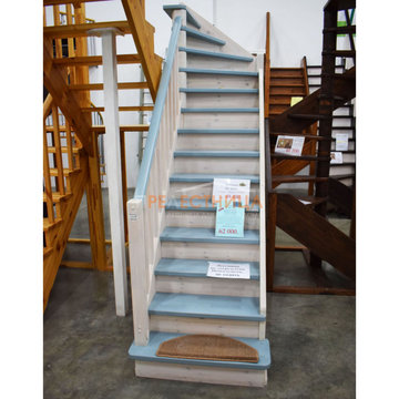 Готовая деревянная лестница ЛС-215М
