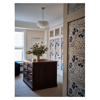 Primary Closet with Custom Island - Eclectic - Closet - Chicago - by ...