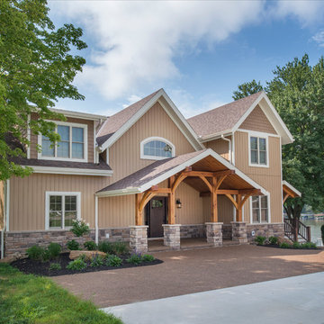 Beautiful lakefront Timber Frame