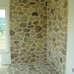 QuarryCut Stone - 50%Dark 50%Brown - Irregular 5 - Siding And Stone Veneer
