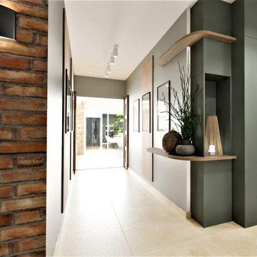 Agencement sur mesure pour une entrée et un couloir
