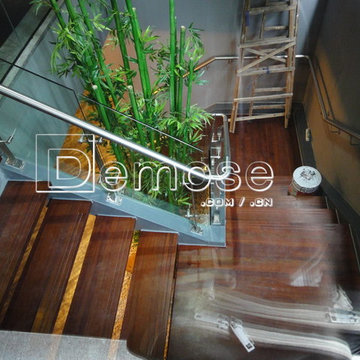 Nanhai Exhibition staircase and railing engineering