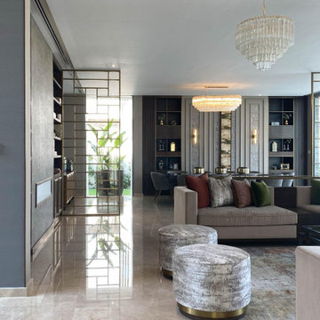 Open Plan Living and Dining room design