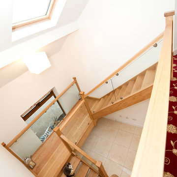 Oak stairs