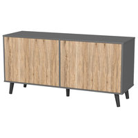 Sideboard Buffet Cabinet with Storage, 55 Kitchen Storage Cabinets