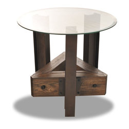 Carver Round End Table - Side Tables And End Tables