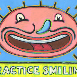 Practice Smiling by Hal Mayforth - Limited Edition Humorous Giclee Prints - Products