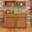 Olten Oiled Oak Wall Shelf