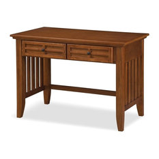 Shop Solid Wood Computer Desk on Houzz - Home Styles - Arts and Crafts Student Desk, Cottage Oak - Desks And Hutches