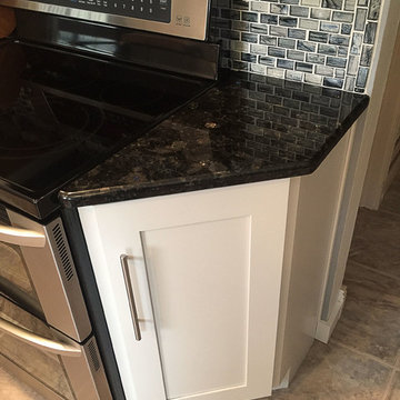 Blue Accent Kitchen