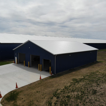 Hybrid Building Solutions Post Frame Warehouse