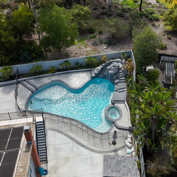 Louise Full Residence Resort Backyard Transformation | San Diego