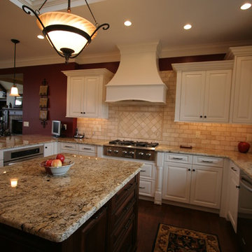 Painted White Kitchens