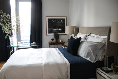 Example of a small trendy bedroom design in San Francisco