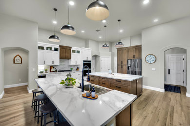 Custom Kitchen Remodel — White Oak Cabinetry, Quartz Countertops in Las Vegas