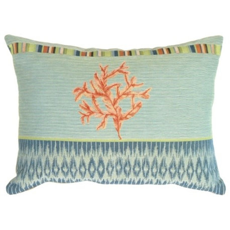 Pillow Decor - Tropical Coral Pillow